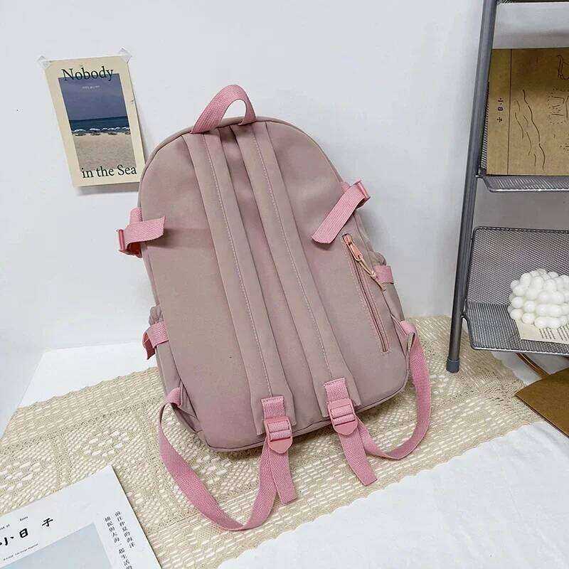 Hot-selling backpack for girls, Korean version, cute Japanese style, campus student book bag, casual large capacity laptop bag. Z260202