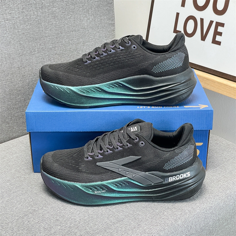 TEMAI 2026 Super Glycerin Thick-Soled Shock-Absorbing Sports Shoes for Men and Women, Running Shoes