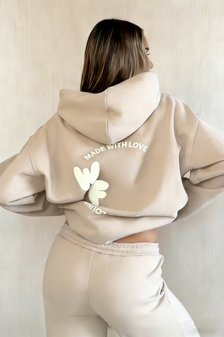 Whitees Fox Designer Tracksuit Women Hoodie Sets Two 2 Piece tshirts Sporty Long Sleeved Pullover shorts Hooded