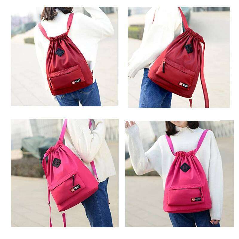 Waterproof Softback Backpacks Women Men Sports Bags Sport Accessories Bag for Gym Fitness Backpack Z260204