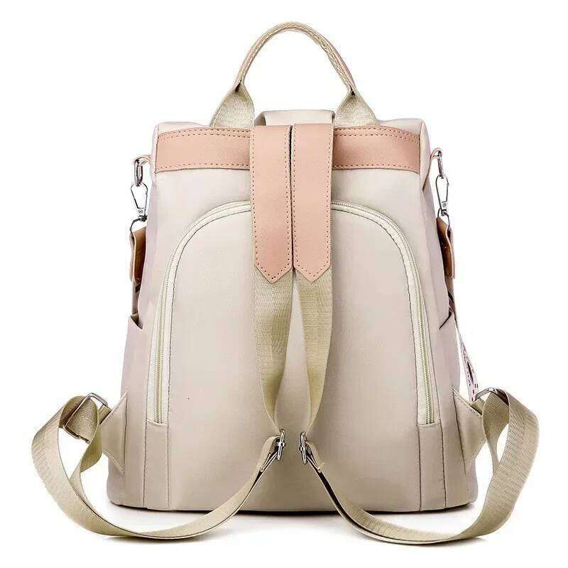 Waterproof Oxford Embroidery Women Backpack Fashion Anti-theft Large Capacity Female Travel Casual Backpacks School Laptop Bag Z260204