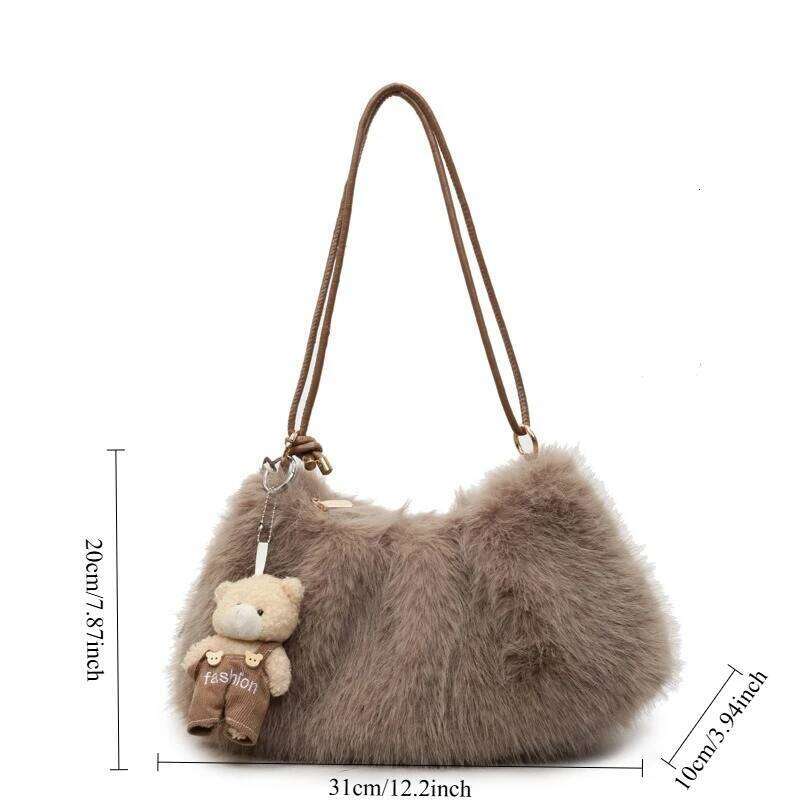 Retro fashion crossbody versatile large capacity single shoulder highend niche bucket bag C260204