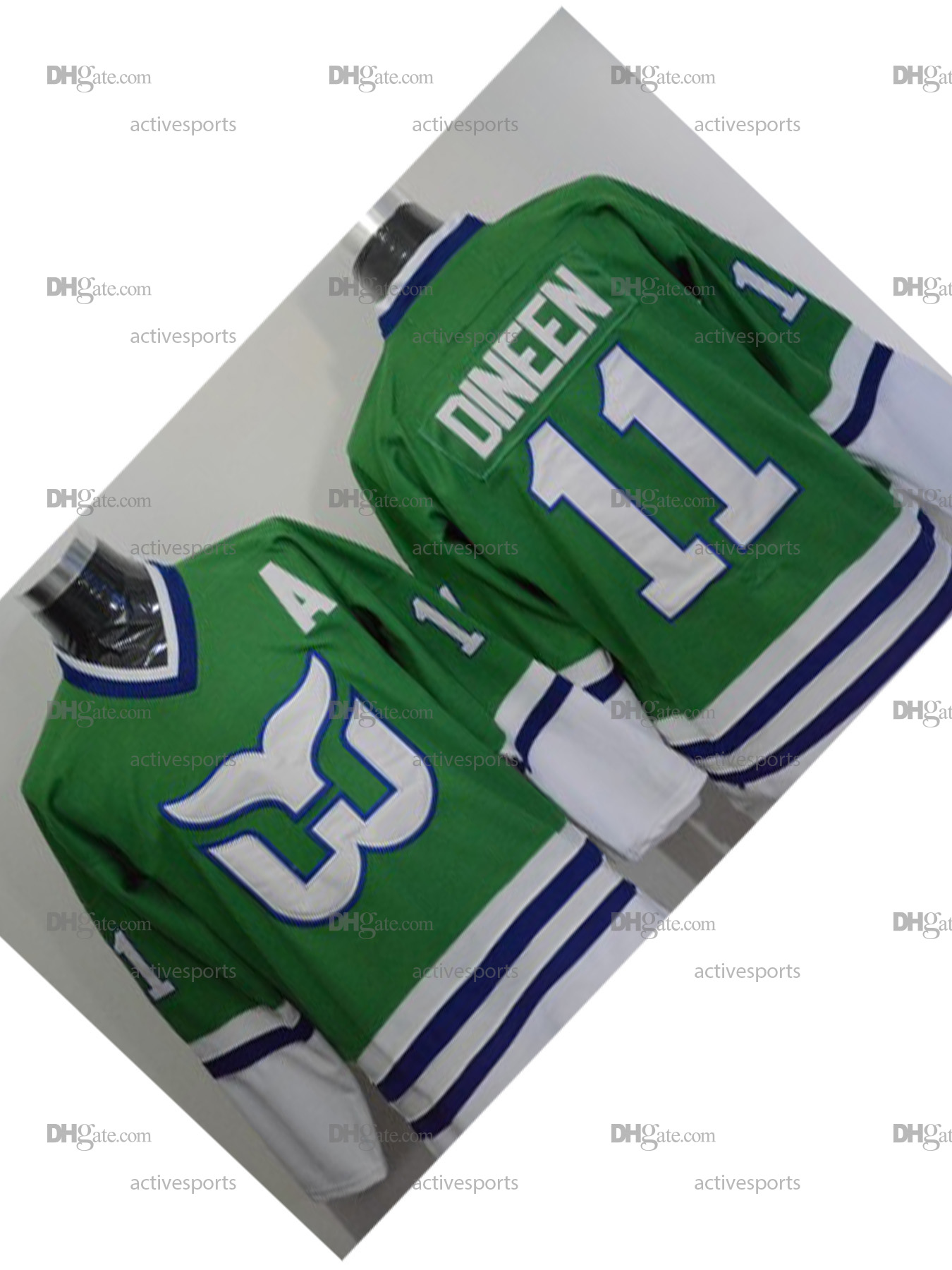 Custom Hartford Whalers 9 GORDIE HOWE Jersey 10 FRANCIS 11 DINEEN 16 VERBEEK 26 FERRARO 1 LIUT