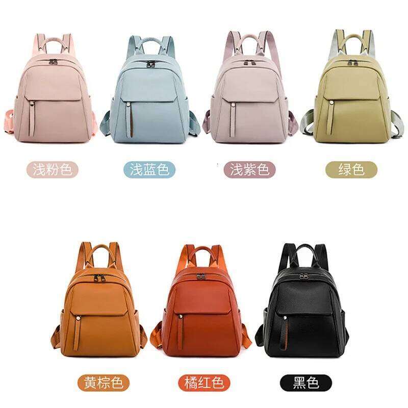 Fashion Women Backpack Luxury Soft Leather Backpacks Female Small School Bags for Teenage Girls Casual Mochila Feminina Z260202