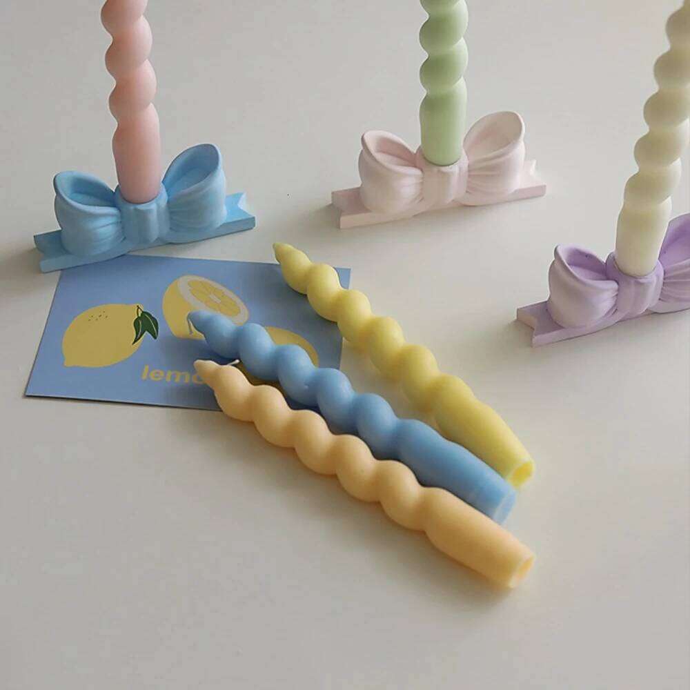 1PC Spiral Aromatherapy Candle Desktop Fragrance Ornament Scented Candles Birthday Gifts Home Decoraton S260204