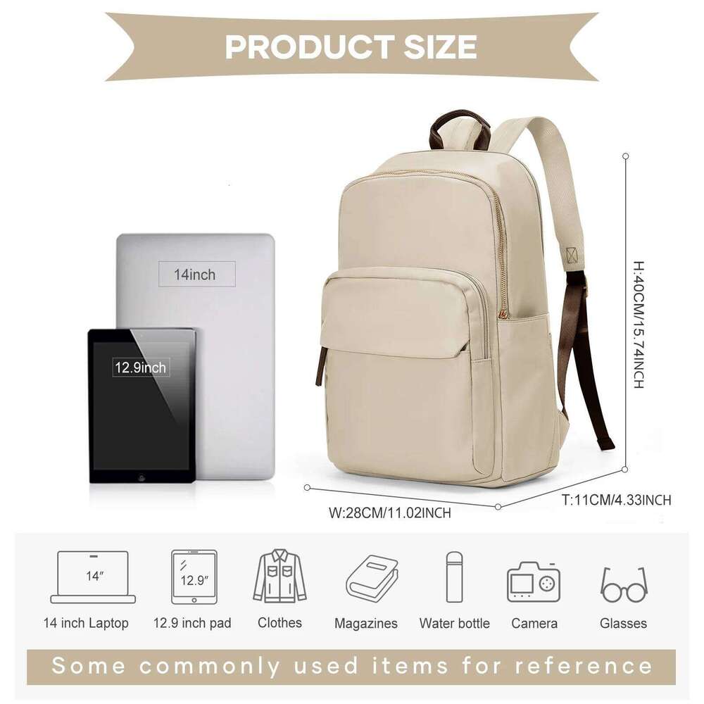 Women's Handbags Work Casual Backpack Ladies Elegant Theft-Proof Bag Travel Backpack, Laptop rucksack Z260204