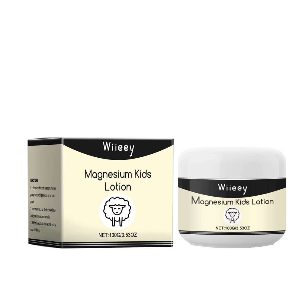 Wiieey Magnesium Moisturizing Gentle for Children's Body Skin Care Sleep Cream S260203