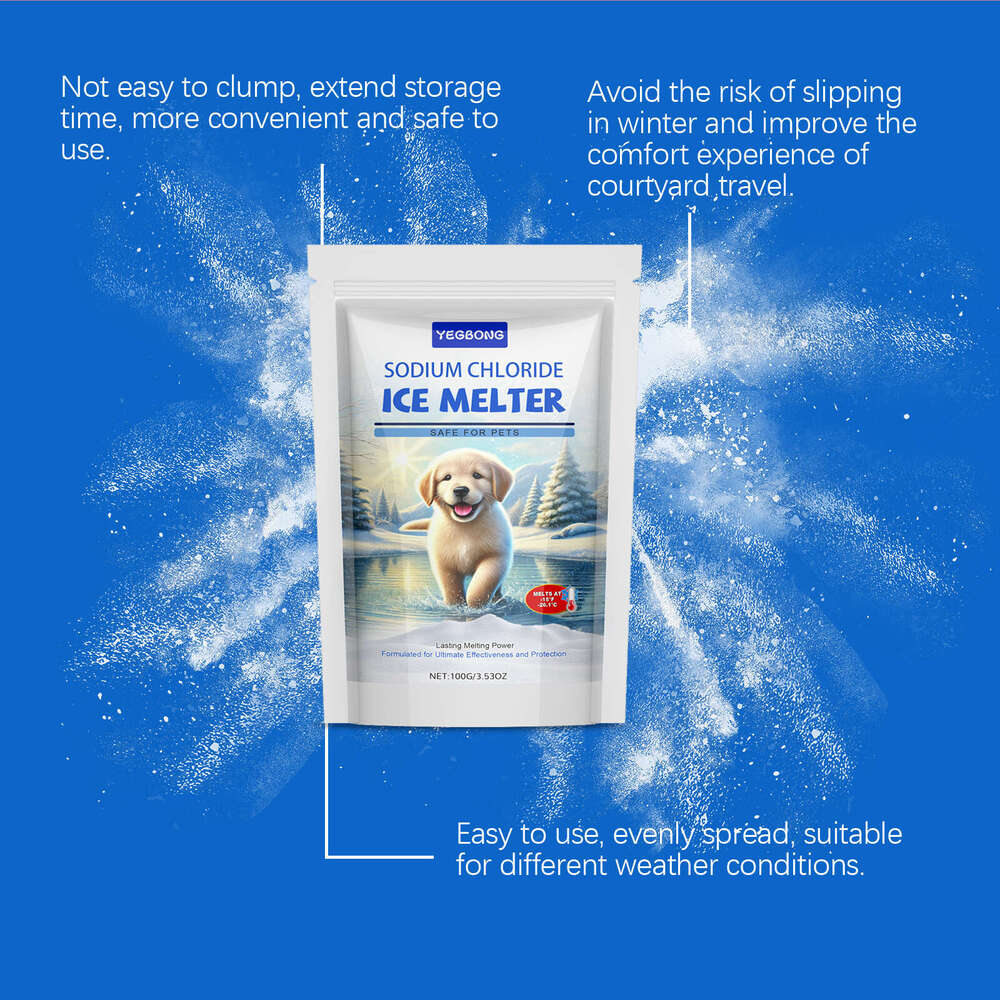 Yegbong Pet Winter Floor Street Cleaning Pet-Friendly Ice and Snow Melter S260203