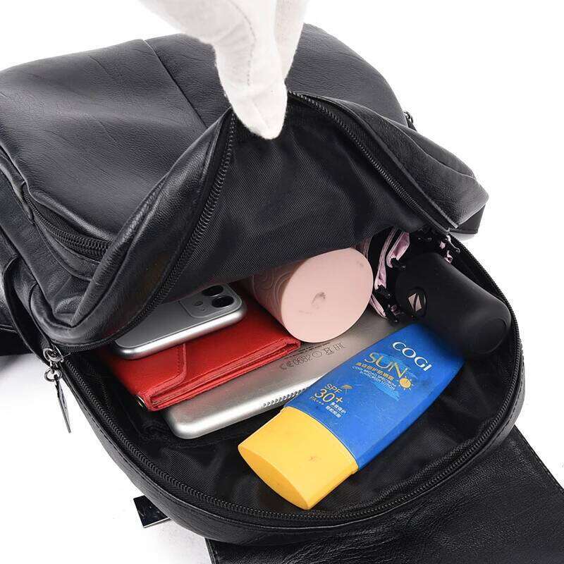 New Women Leather Backpacks High Quality Female Vintage Backpack For Girls School Bag Travel Bagpack Ladies Sac A Dos Back Pack Z260202