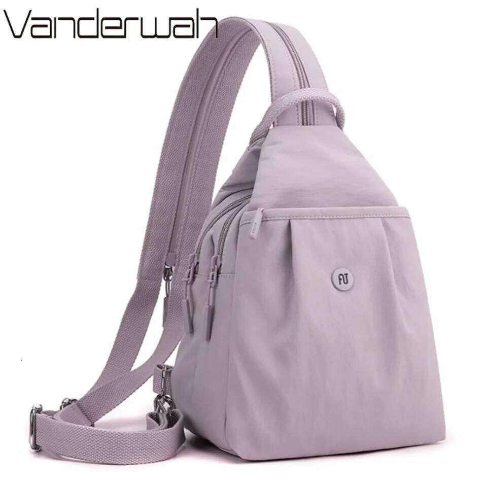AOTIAN Multi-functional Waterproof Backpacks Chest Crossbody Shoulder Bags for Women Teenage Girls Travel Nylon Water Bottle Bag Z260204