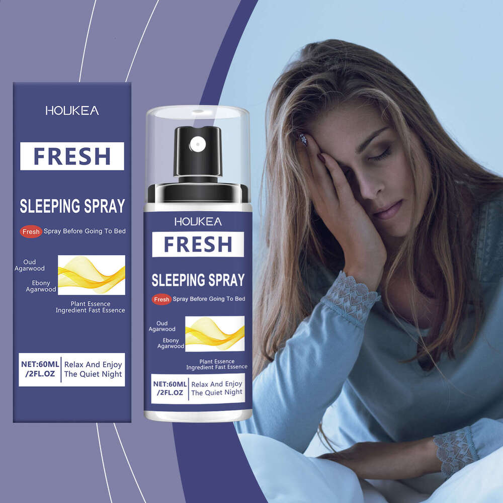 Houkea Fresh Herbal Essence Enjoy Nighttime Tranquility Moisturizing Body Sleep Care Spray S260203