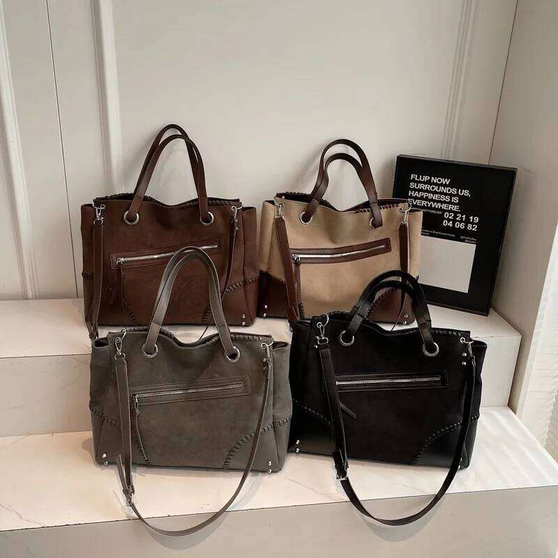 High Quality Trend Luxury Women's Tote Fashionable Designer Large Capacity Crossbody Bags for Women Daily Commute Work Bag C260204