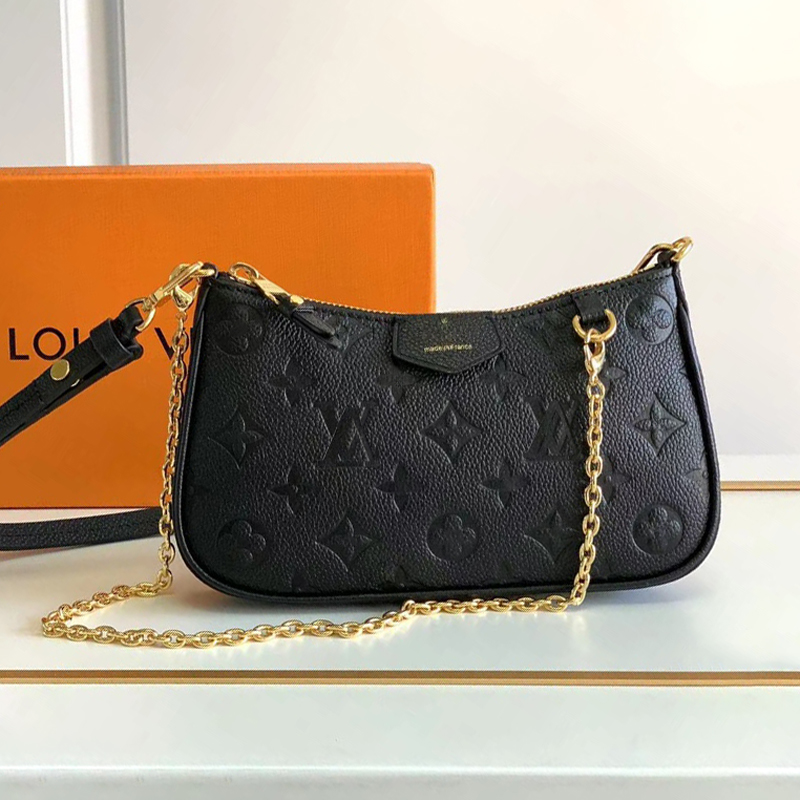 Designer bag shoulder bag high-quality genuine leather vintage handbag easy bag fashionable chain bag mini diagonal cross bag neverfulltote