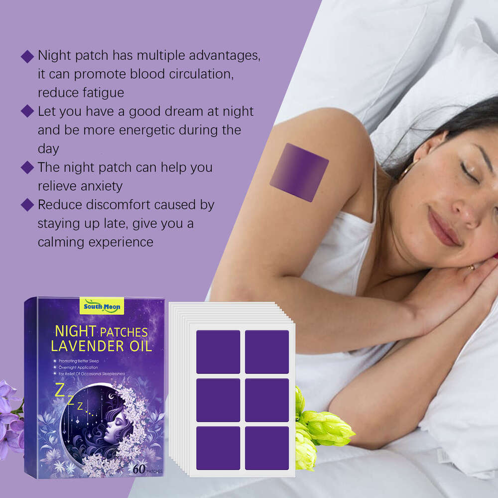 SOUTH MOON Scent Sleep Lavender Enjoy Nighttime Atmosphere Gentle and Fragrant Care Patch S260203