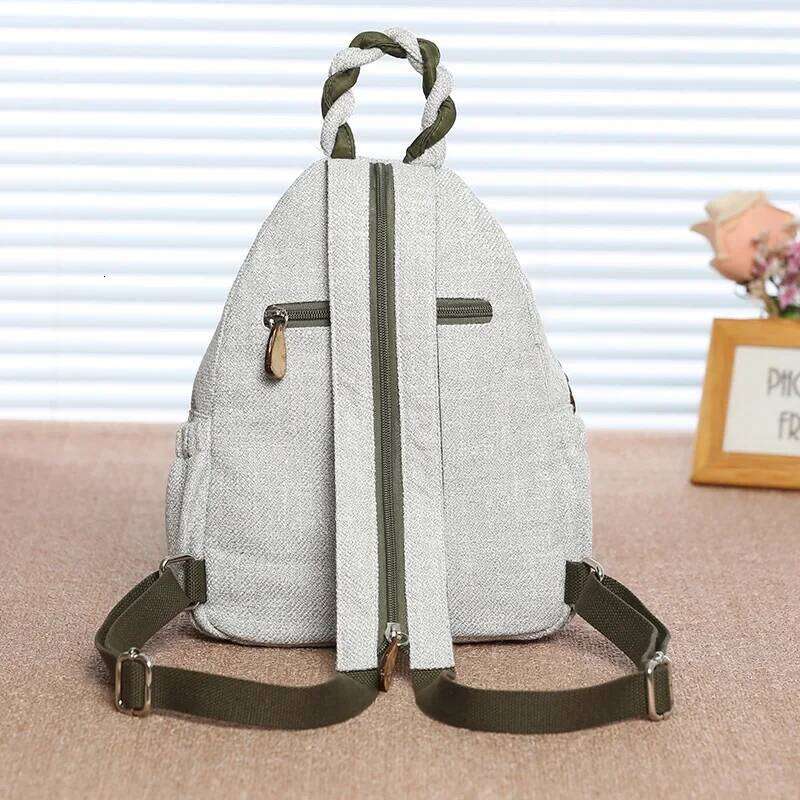 3D Pumpkin Pattern Women Travel High Quality Luxury Linen Female Fashion Prettry Style Girls Daypack Backpack Z260202