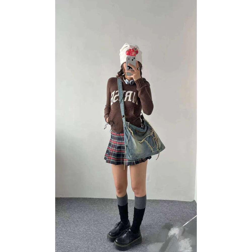 Washed Denim Jeans Casual Totes for Women Shoulder Bags Soft Student Large Capacity Vintage Shopping Bag Female Handbags C260204