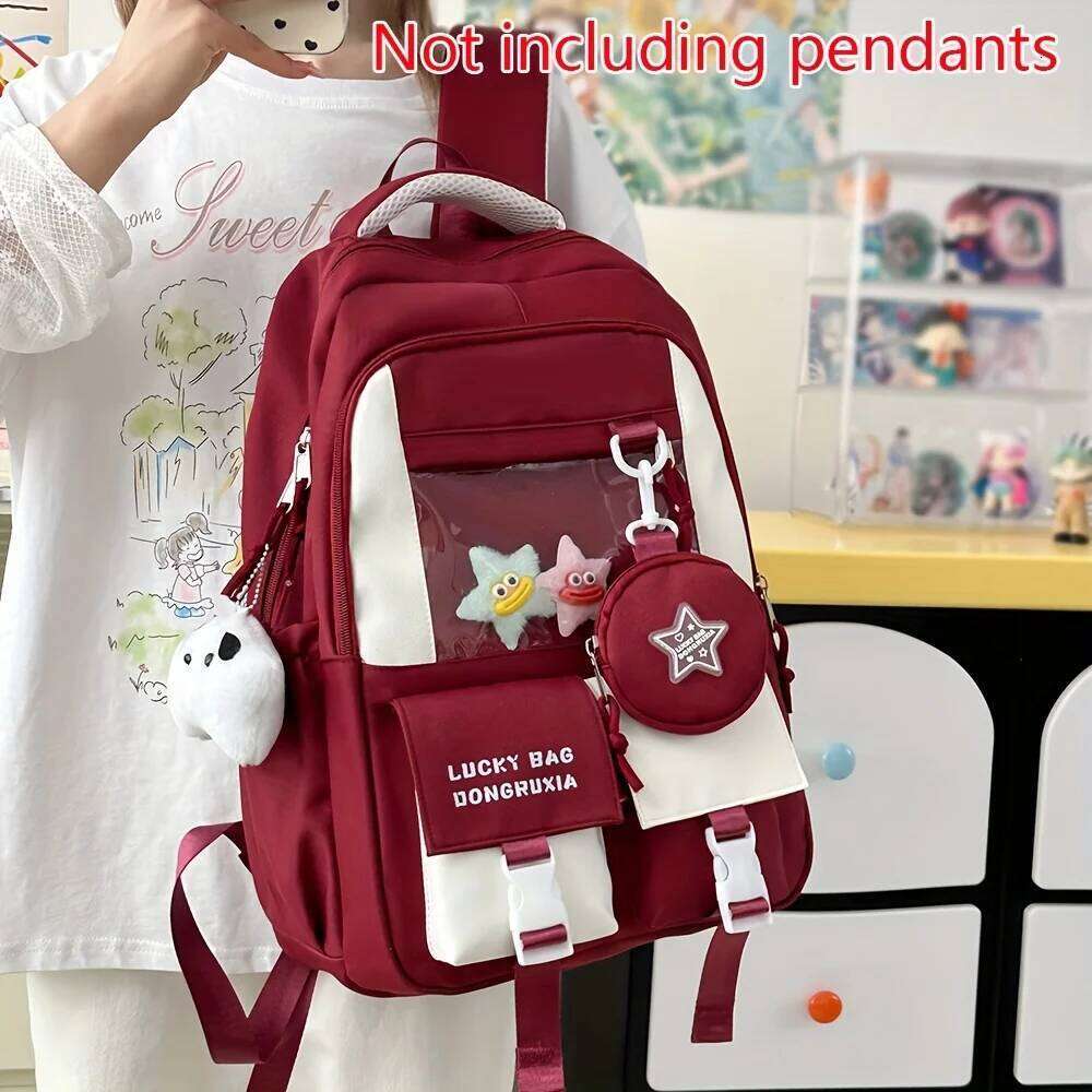 College for Middle and High School Students, Versatile Large Capacity Backpack, Computer Backpack Z260202