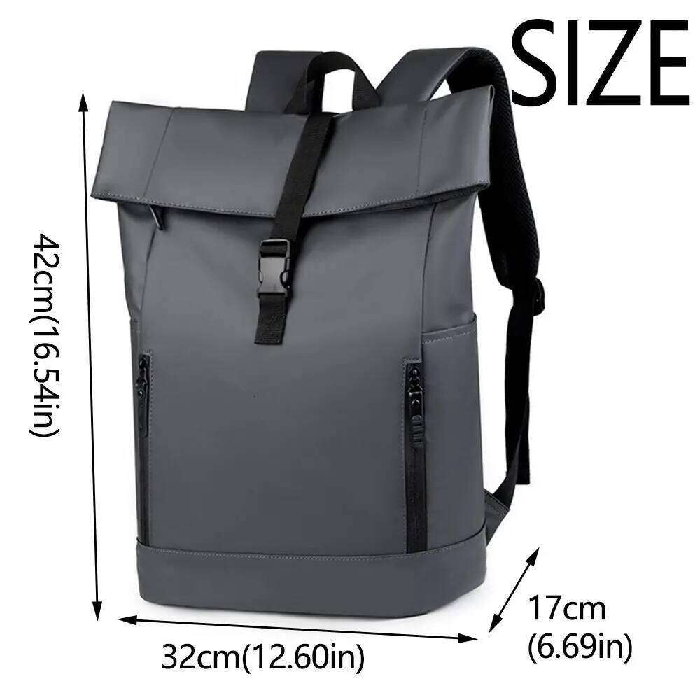 Large capacity Men Lightweight Portable Men's Bags Multi layer Waterproof Business Backpack School Use Z260204