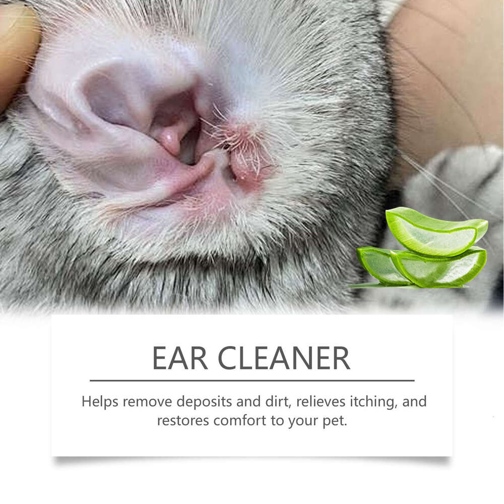Yegbong Pet Cat Dog Cleaner Ear Cleaning Stain Removal Care Solution S260203