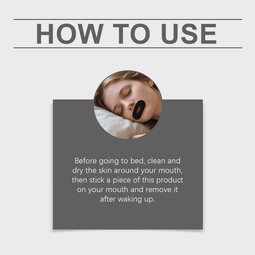 Ximonth Skin-Friendly Moisturizing Design Improves Sleep Comfort Nighttime Mouth Tape S260203