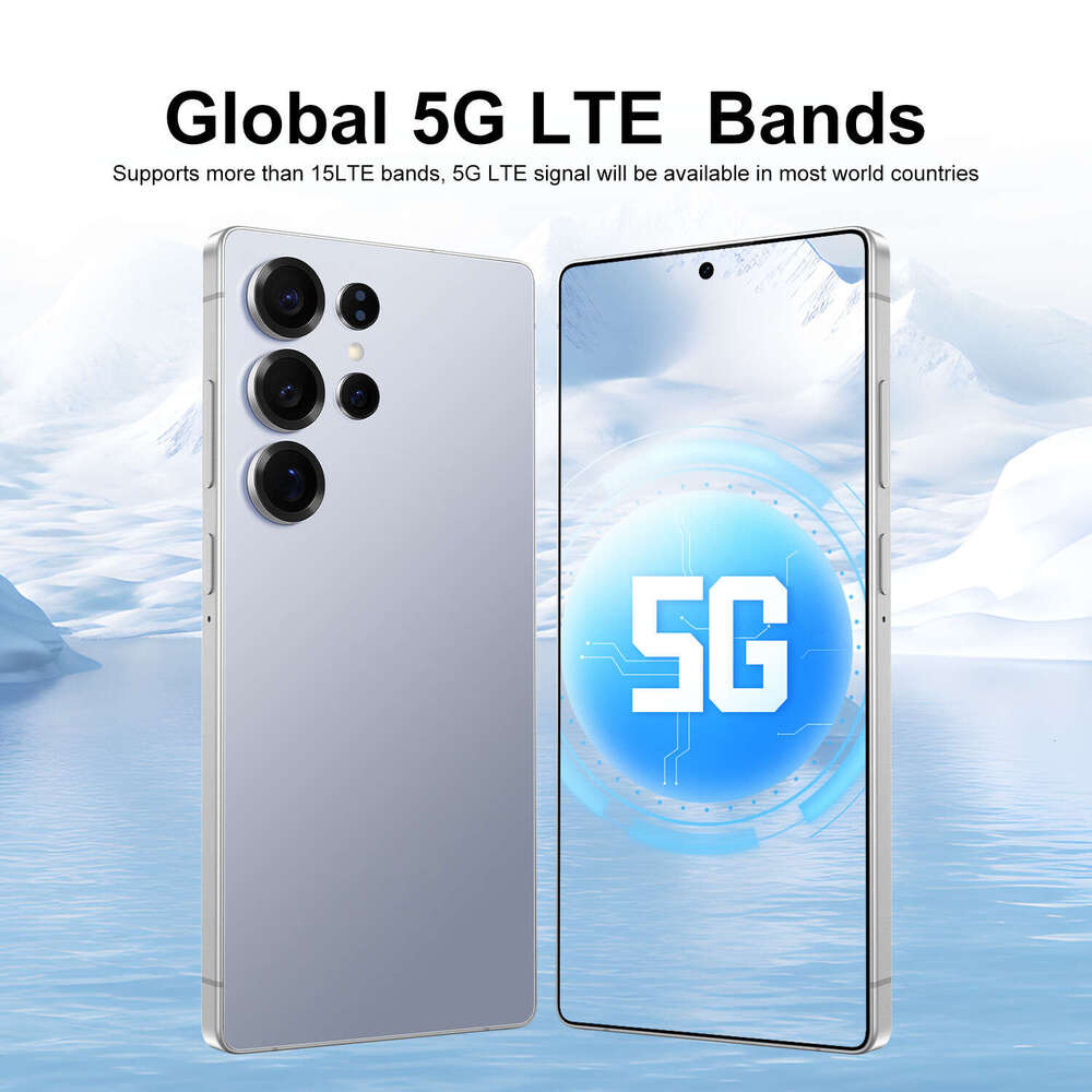 Famous brand cross-border S25 Ultra+Android 16+1T smart factory phone 7.3 large screen source manufacturer CKS