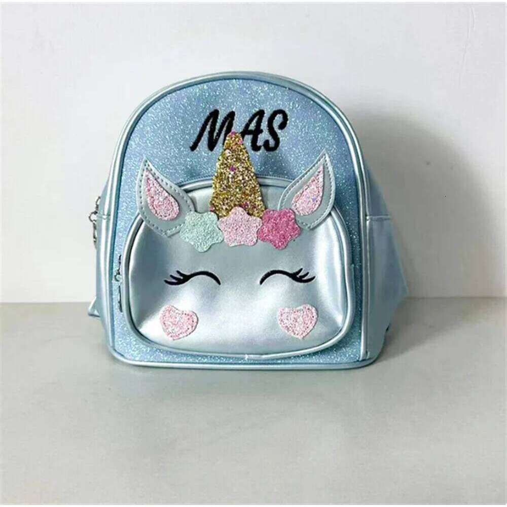 Pink Unicorn Embroidered Custom Toddler School Nursery Kindergarten Backpack Preschool Bag Girls Backpacks Z260202