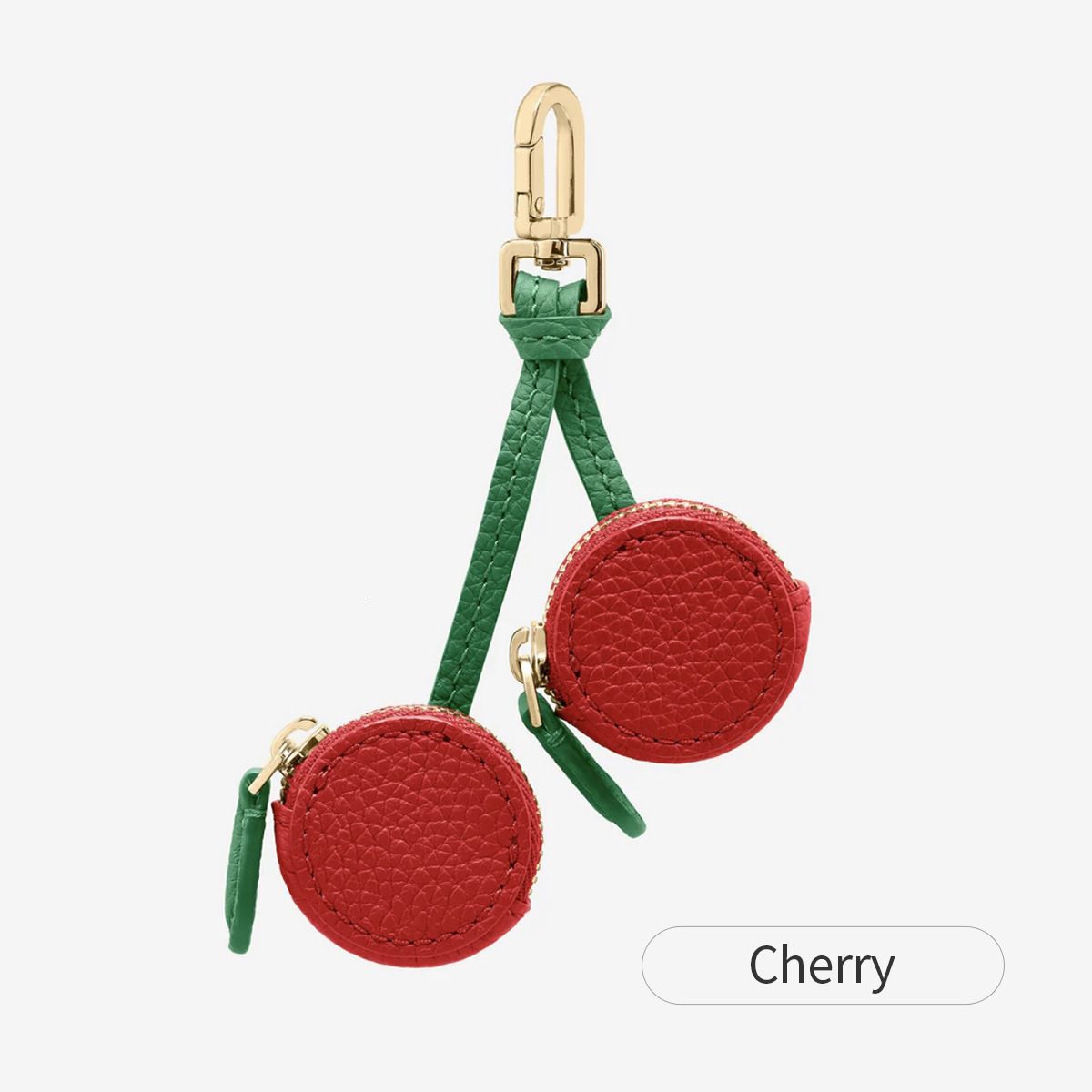 Cute Style Ornament Retro Y2K Purse Accessory Cherry Fruit Keychain Mini Cute Coin Pouch Exquisite Small Versatile Decoration Bag Pendant