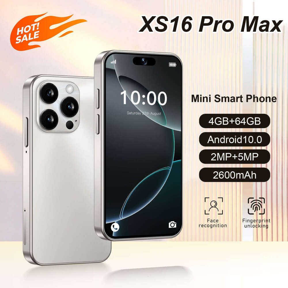 Famous brand cross-border hot selling XS16 mini Android 4.0-inch dual card quad core 4G smartphone with full network, Google Store wholesale CKS