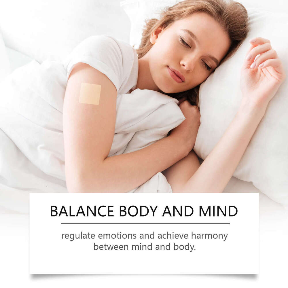 Houkea Herbal for Nighttime Sleep Home Use Lavender Scented Essential Oil Fragrance Care Patch S260203