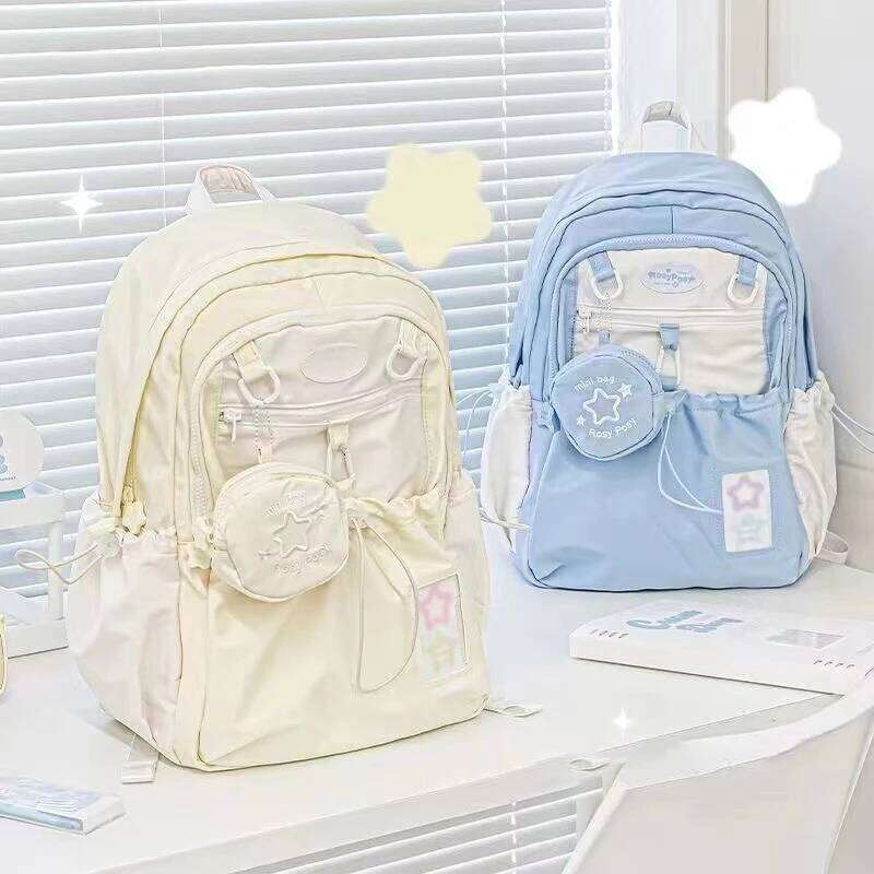 Girl's Backpack Student New Fashion Backpacks Girls Large Capacity Travel Female Shoulder Bag for High School Z260202