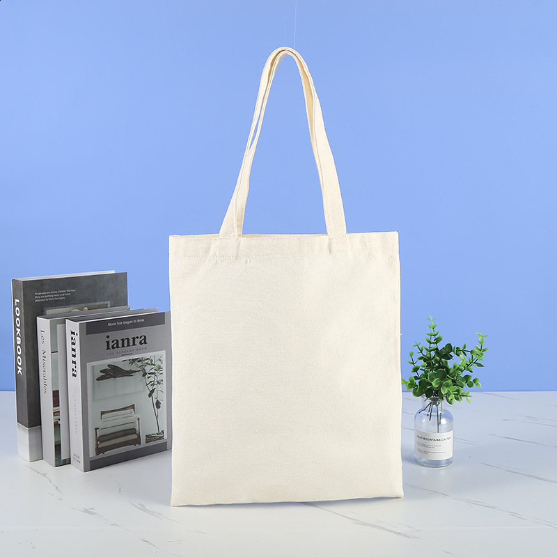 Sublimation Heat Transfer Student Art DIY Ecofriendly Tote Canvas 241213