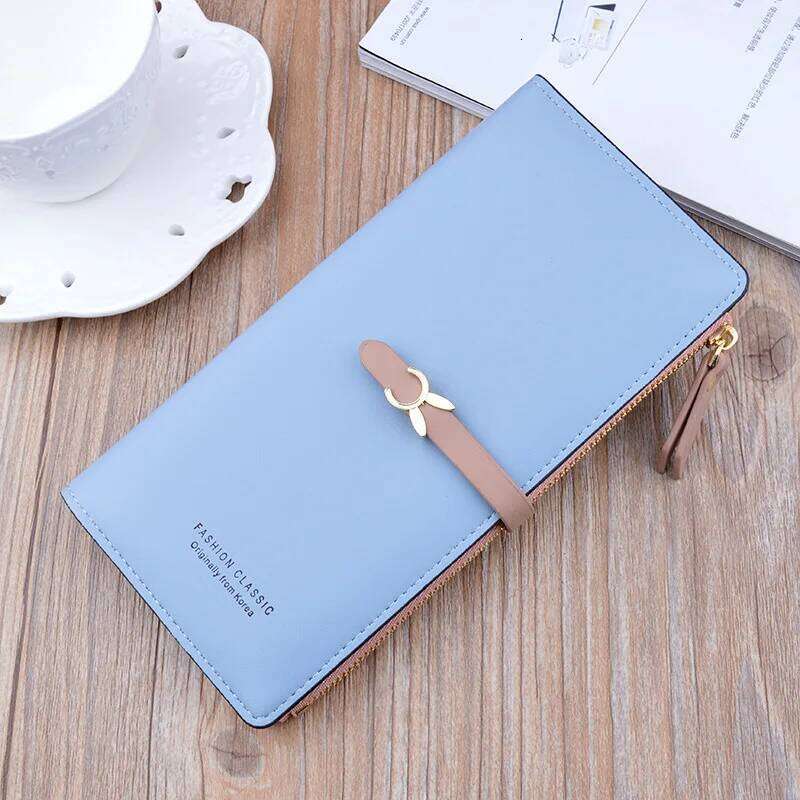 New Trends Wallets Women Luxury Brand Design Long Wallet Zipper Purses Female Short Coin Purse Holder Z260205