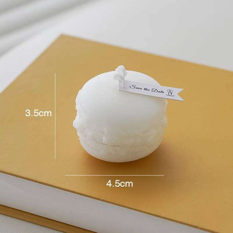 Macaron Aromatherapy Photo Prop Diy Birthday Fragrance Candle Perfume Scent Creative Christmas Gift S260204
