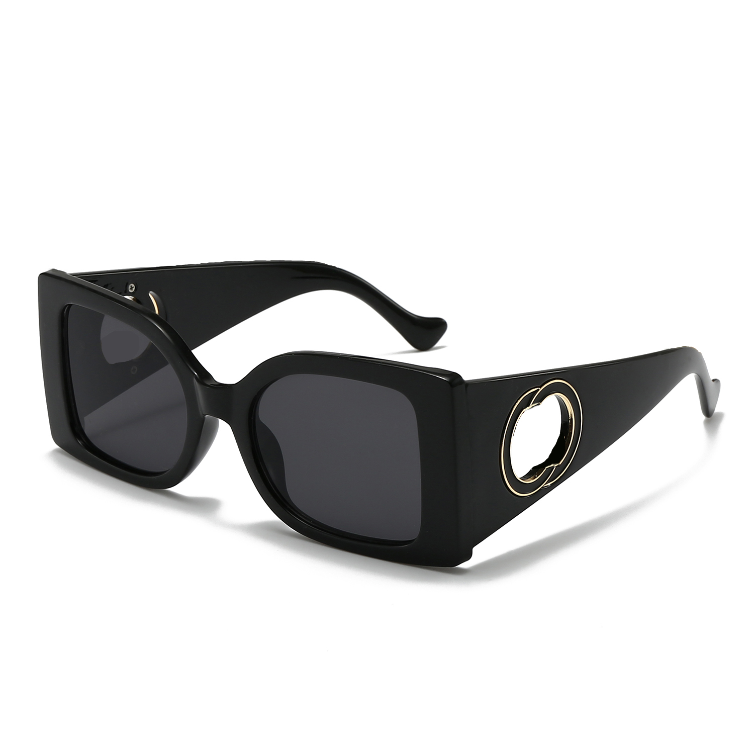 Designer Sunglasses for Women Men Beach Sun Glasses Trendy Square Metal Legs Letter Design Eyeglasses Oval Luxury Monogram Sunglasse Driving Vacation Travel