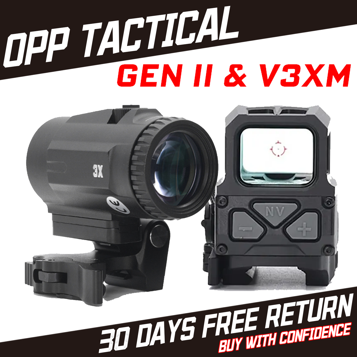 NEW UH1 GEN2 Optical Holographic Sight Red Dot Reflex sight with USB Charge USA STOCK