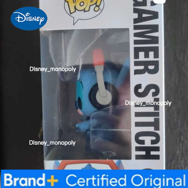 Disney Genuine Funko Pop Stitch #1353 #1229 Q Version Statue Doll Figurine Desktop Decor Model Collect Limited Edition Toys Kids Gift H260205