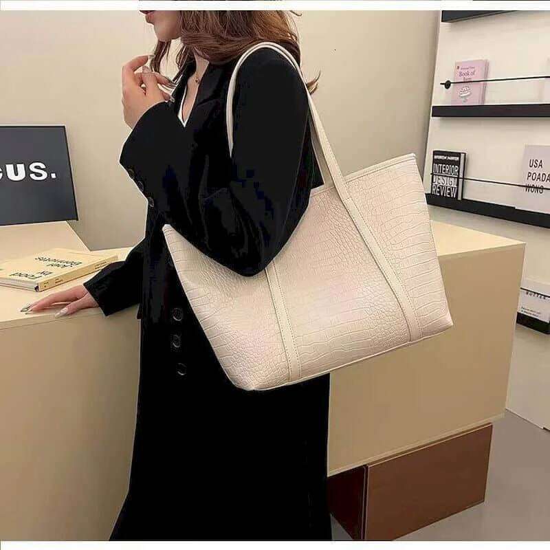 High Quality Totes For Women Large Capacity Fashion Tote Shoulder Bag Commuting Office Shopping Bags Female 2025 New In Trendy Y260204