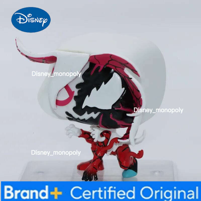 Disney Funko Pop Original Marvel CARNAGE GHOST SPIDER Action Figure Doll Toys Gift for Boys Kids Grils Collectible Desktop Model Decor H260205