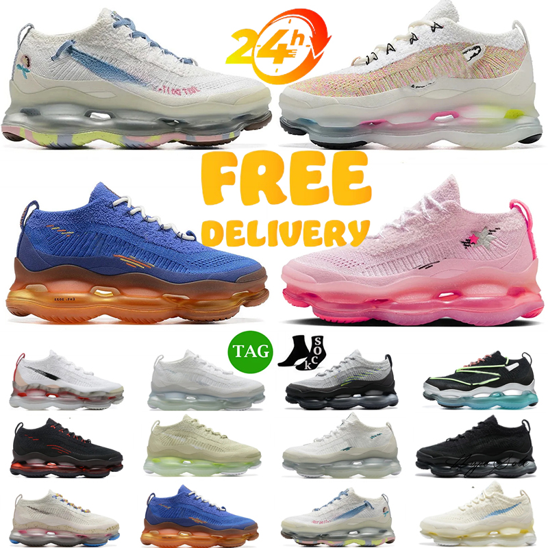 2026 FK Running Shoes Women Mens Scorpion Black Persian Violet Cream Lemon Wash Runners Sports Platform Sneakers Vaporizer Wolf Grey Volt Trainers