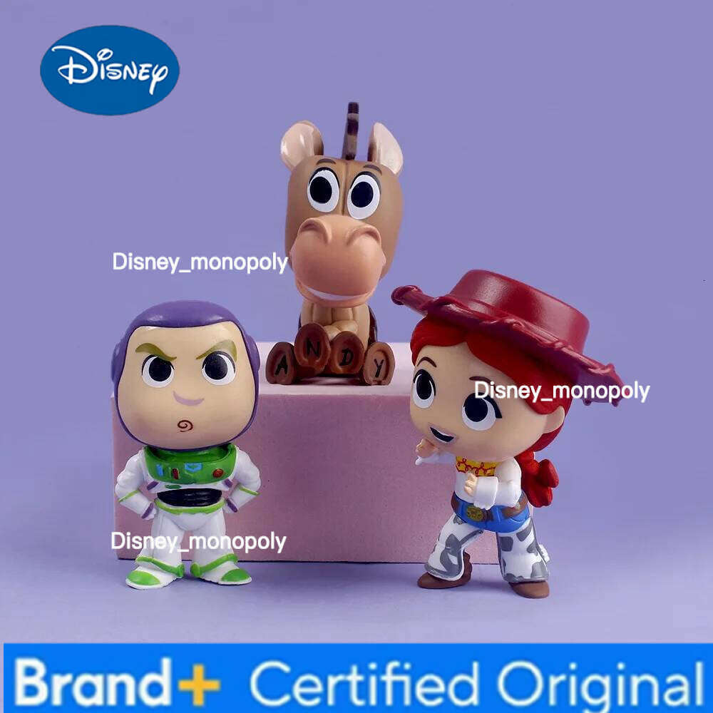 Disney 10Pcs/Set Toy Story Figure Buzz Lightyear Jessie Woody Alien Lotso Desktop Ornaments PVC Collection Doll Birthday Gift H260205