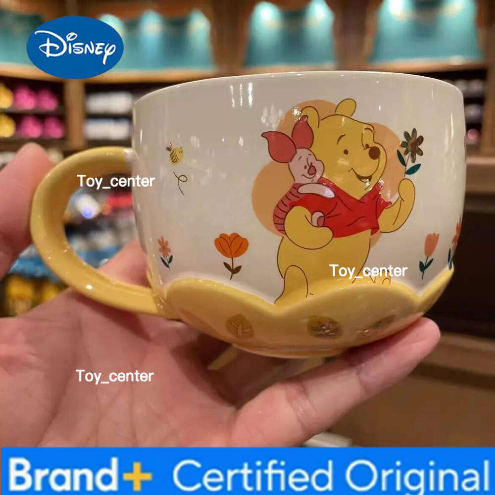 Disney Original Shanghai 2024 Tigger Winnie eeyore mug ceramic water coffee cup H260205