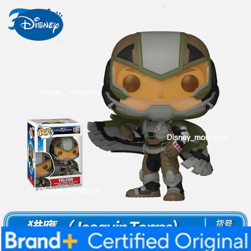 Disney Action Figures Captain America 4 Series Falcon Ruth Bat-Seraph Anime Model Figure Collectible Original Toys Gift H260205