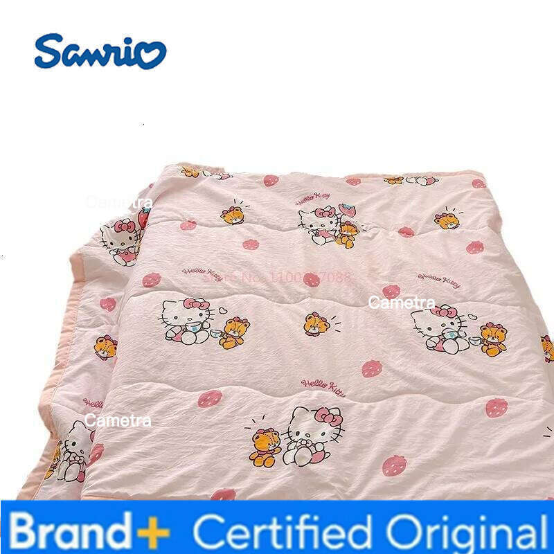 Sanrio Cartoon children's double-layer gauze summer with Yuguigou air conditioner Kulomi machine washable thin blanket H260205111