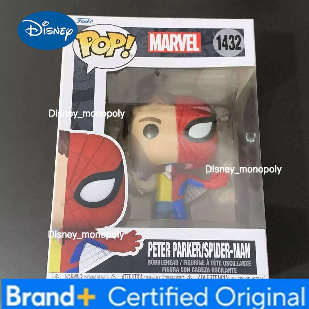 Disney Pop! Marvel Spider Man Action Model Toys Funko Pop Collectible Vinyl Figures Movie Figureine Souvenir Statue Doll Gift H260205