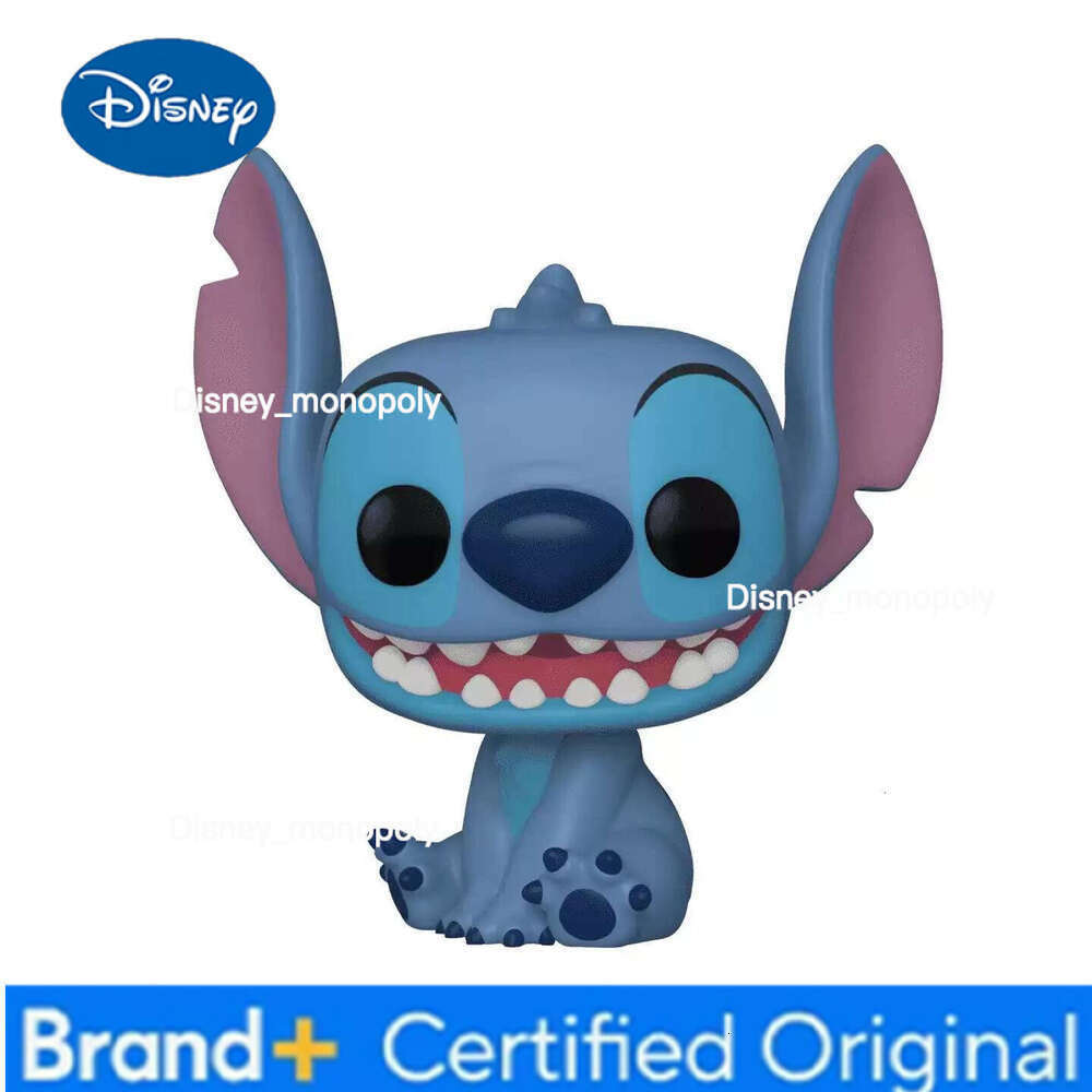 Disney Funko Pop Animation & Cartoons Jumbo Stitch Figure Ornaments Toy for Boys Gift Collectible Model H260205