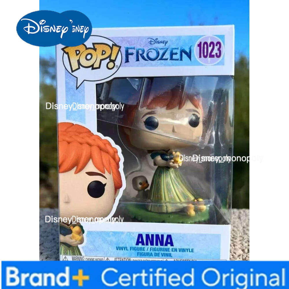 Disney Pop! Princess Action Figures Funko Pop Anna Model Toys Anime Figureine Q Version Doll Collectible Vinyl Figure Gifts H260205