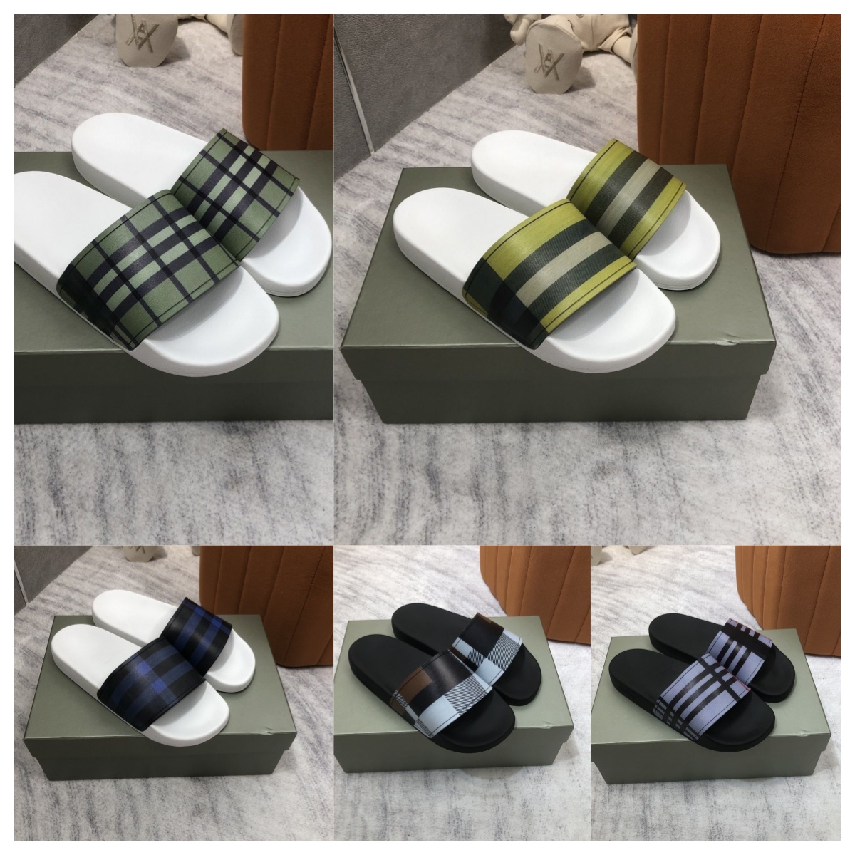 Slipper Fashion Sliders Free shipping Designer Slides Sandals Slippers For Men Women Hot Unisex Pool Beach Flip Flops Free Shipping Size 36-45 top