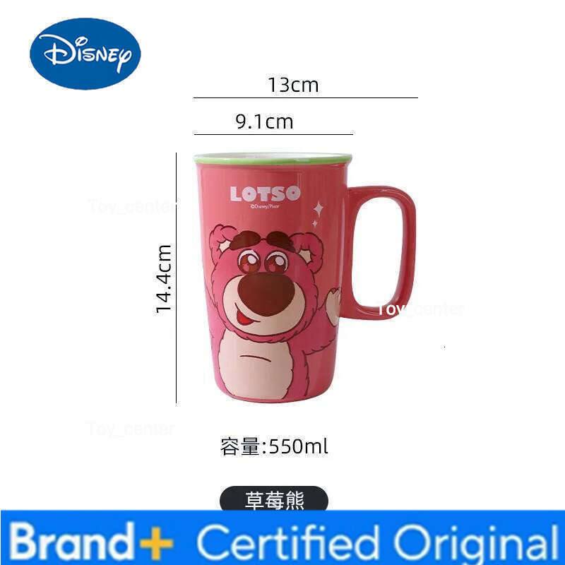 Disney Stitch Mug Women's High Beauty Home Ceramic Milk Coffee Cup Cute Creative Couple Birthday Gift for Girls H260205