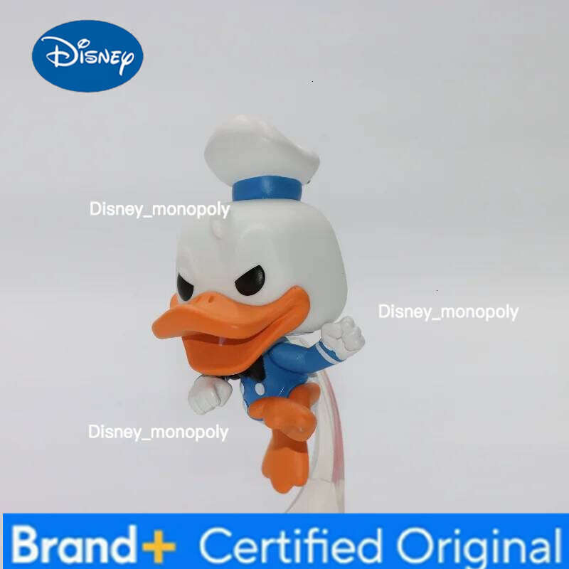 Disney Funko Pop Original ANGRY DONALD DUCK Anime Figure #1443 Vinyl Figures Figurine Doll Toy Gift for Kids Desktop Decoration H260205