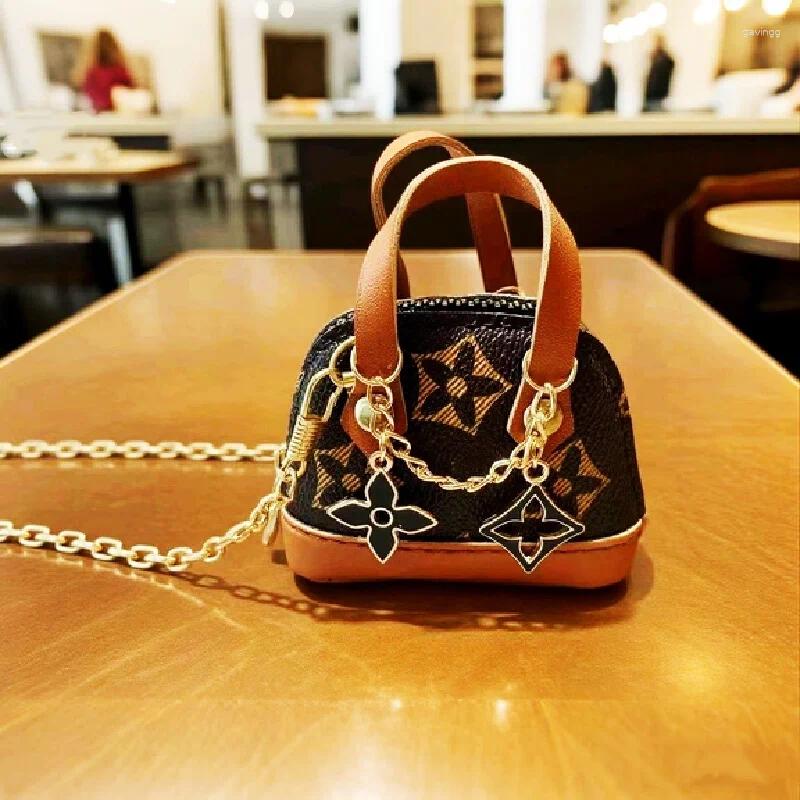 Shoulder Bags European And American Classic Coin Purse 2026 Compact Bag Pendant Earphone Opening Red Envelope Mini Keychain